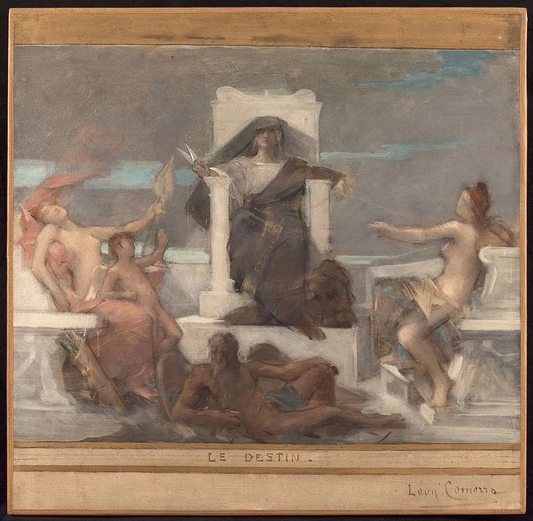 Bozetto per il 4° municipio. Destino - Musée des Beaux, Arts de la ville de Paris